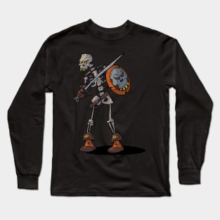 Skeleton Warrior Long Sleeve T-Shirt